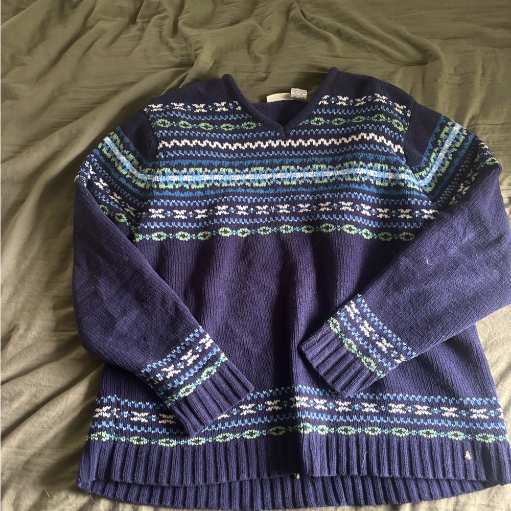 Vintage Patterned Sweater